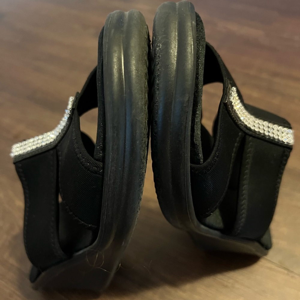 Sketchers wedge - size 9 black - Picture 5 of 10